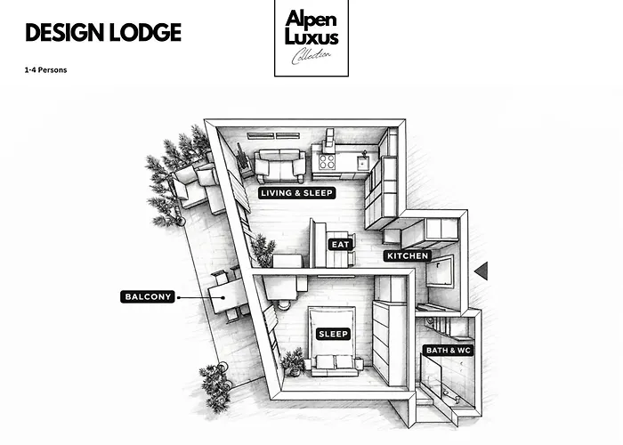 Design - Alpenluxus Collection Appartement *